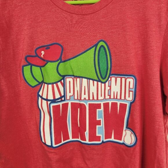 MLB Philadelphia Phillies Phandemic Krew Short Sleeve Graphic Tee Large - Picture 3 of 6